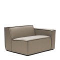 Sofa ogrodowa modułowa Bellagio Outdoor Corner Right, sunbrella source, oak