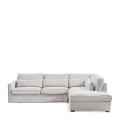 Narożnik Brompton Chaise Longue Bank Rechts Brompton Cross, Ash Grey