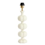 Lampa Ø10x38 cm CALDAS shiny cream