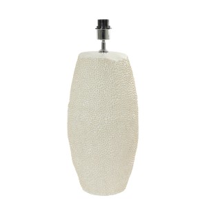 Lampa Ø34,5x59 cm KYARA ceramics cream