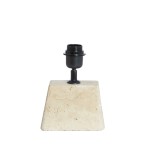Lampa 16x10x21 cm KARDAN travertine sand