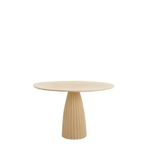 Stół Ø120x78 cm VEGLIA matt sand+light brown spotted