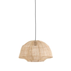Lampa sufitowa Ø50x31 cm MACUL jute natural