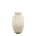 Waza Ø17x29 cm NOAMI glass stone finish amber