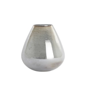 Waza Ø31x35 cm LATERZA glass stone finish smoked