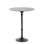 Stolik Ø50x60 cm JANNA matt black