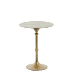 Stolik Ø40x50 cm JANNA antique bronze