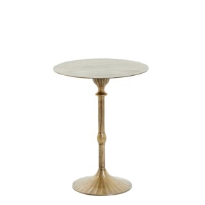 Stolik Ø40x50 cm JANNA antique bronze