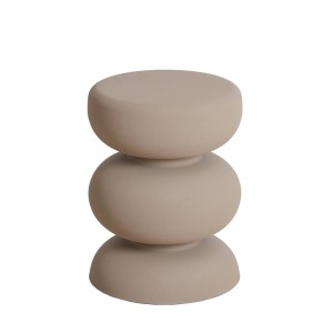 Stolik Ø35x46 cm KOBODO matt cream