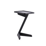 Stolik 45x42x63 cm QIANO acacia wood black