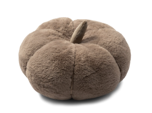 Poduszka dekoracyjna dynia Pumpkin Faux Fur Box Pillow S
