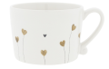 Kubek White/Hearts in bloom