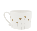 Kubek White/Hearts in bloom