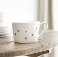 Kubek White/Hearts in bloom