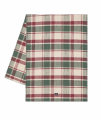 Bieżnik Checked organic cotton runner, green/red/beige 150 x 250 cm