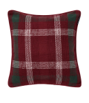 Poszewka Checked recycled cotton pillow cover