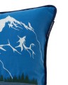 Poszewka dekoracyjna Down hill organic cotton twill patch pillow cover