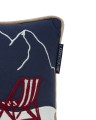 Poduszka Ski resort organic cotton twill pillow 50x30