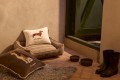 Poduszka dekoracyjna Dog organic cotton velvet pillow, 40x30