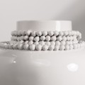 Wazon Vase Precious Pearl M, White