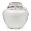 Wazon Vase Precious Pearl M, White