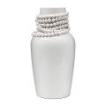 Wazon Vase Precious Pearl L, White