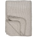 Pled white/soil coloured stripes 130x180
