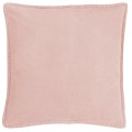 Poszewka Cushion cover velvet dusty pink 50x50
