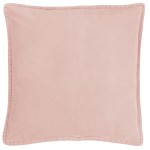Poszewka Cushion cover velvet dusty pink 50x50