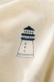 Serwetka materiałowa Napkin Atlantis w/blue lighthouse butter cream