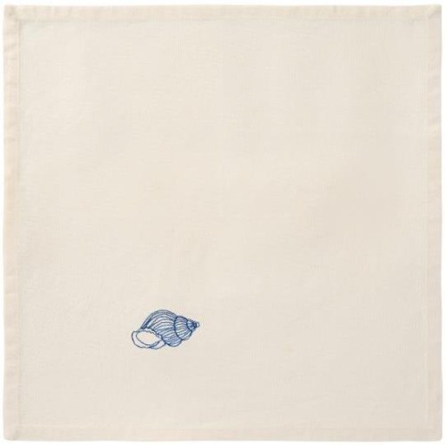 Serwetka materiałowa Napkin Atlantis w/blue conch butter cream