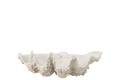 Misa Decorative Bowl Seashell Resin Off-White Small