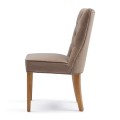 Krzesło Dining chair Balmoral, Truffle