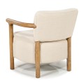 Fotel Glenn Armchair Herringbone, Beige