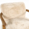 Fotel Glenn Armchair, Cloud fur
