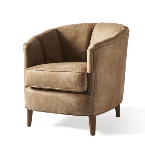 Fotel Rue Royale Armchair, pellini, camel