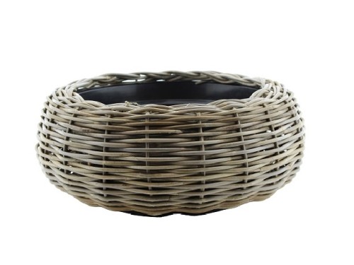 Donica rattanowa d60h25 cm