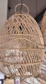 Lampa Rattan Blond d47h 59cm