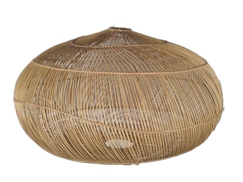 Lampa Lamp Rattan Natural d110 h59cm