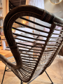 Fotel ogrodowy Rattan Grey 70x76 h90cm