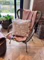 Fotel ogrodowy Rattan Grey 70x76 h90cm