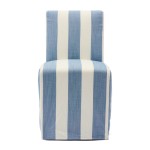 Krzesło Dining Chair Firenze w/wheels, Stripes, Mouline Linen 