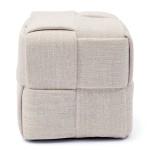 Stołek Qbic 40x45cm Antique White