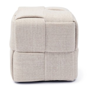 Stołek Qbic 40x45cm Antique White