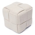 Stołek Qbic 40x45cm Antique White