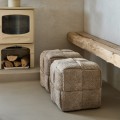 Stołek Qbic 40x45cm Soft Walnut