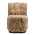 Fotel Davos w/wheels, Soft Weave, Warm Taupe