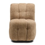 Fotel Davos w/wheels, Soft Weave, Warm Taupe