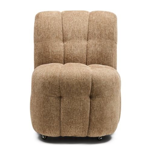 Fotel Davos w/wheels, Soft Weave, Warm Taupe