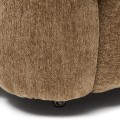 Fotel Davos w/wheels, Soft Weave, Warm Taupe